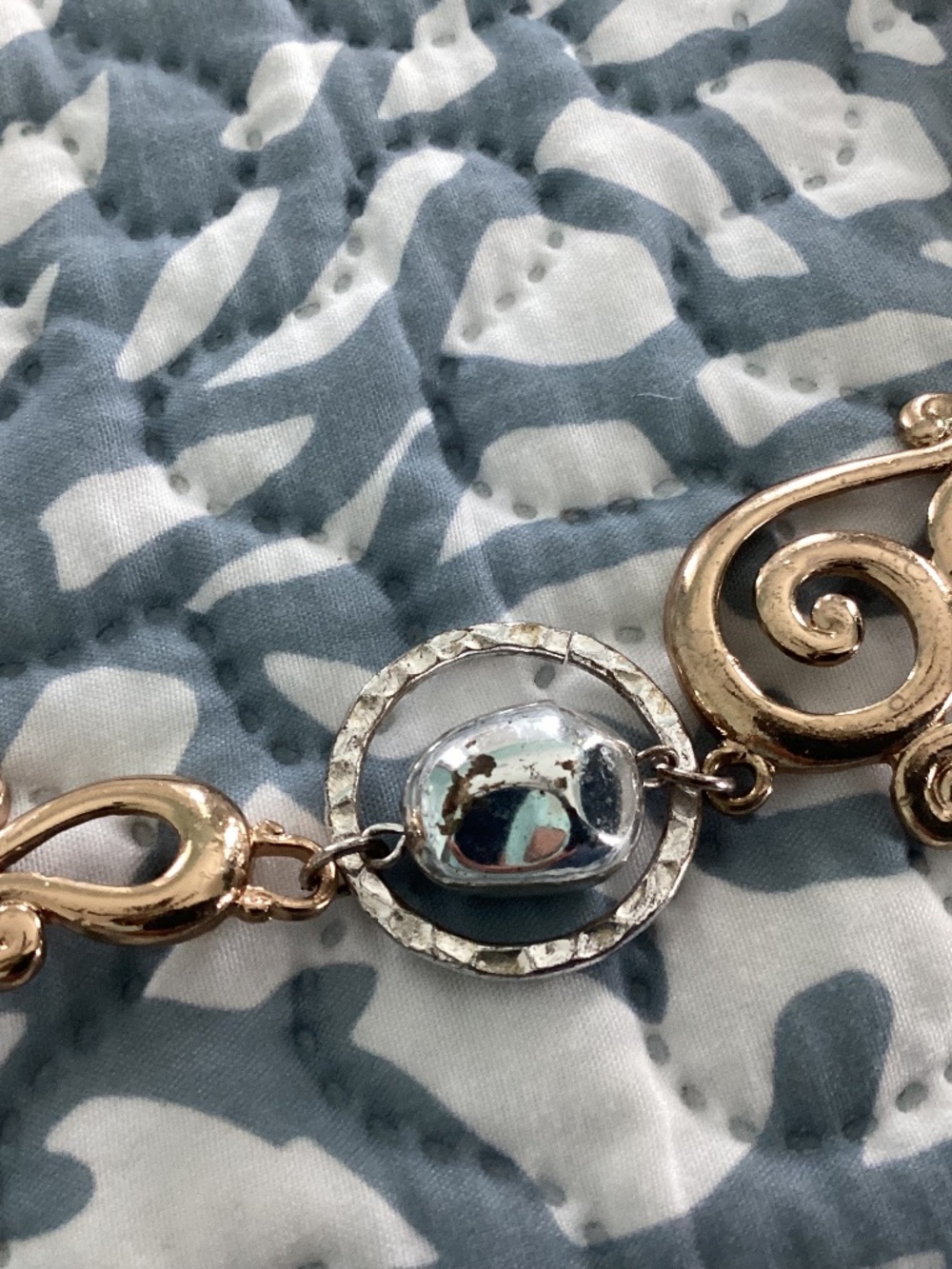 2 toned necklace